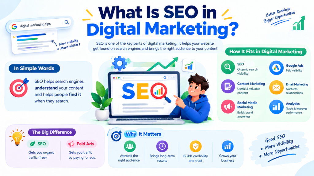 what is SEO digital marketing